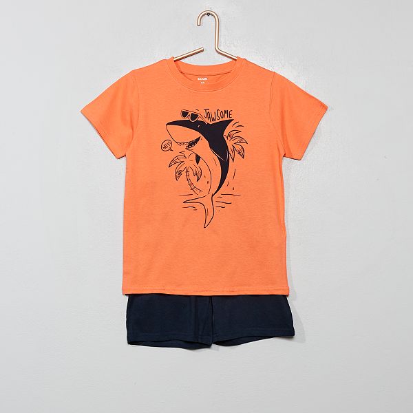 t shirt puma bambino arancione