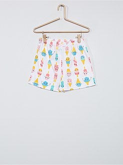 Pigiama corto stampato - Kiabi