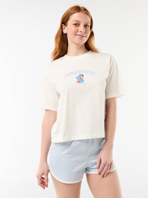 Pigiama corto 'Stitch' - 2 pezzi - Kiabi