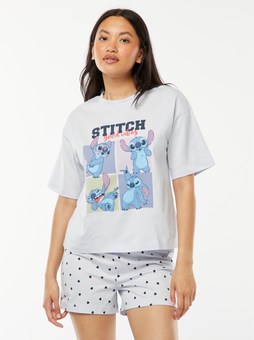 Pigiama corto Stitch - 2 pezzi - Kiabi