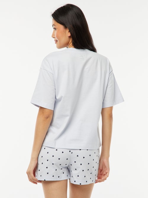 Pigiama corto Stitch - 2 pezzi - Kiabi