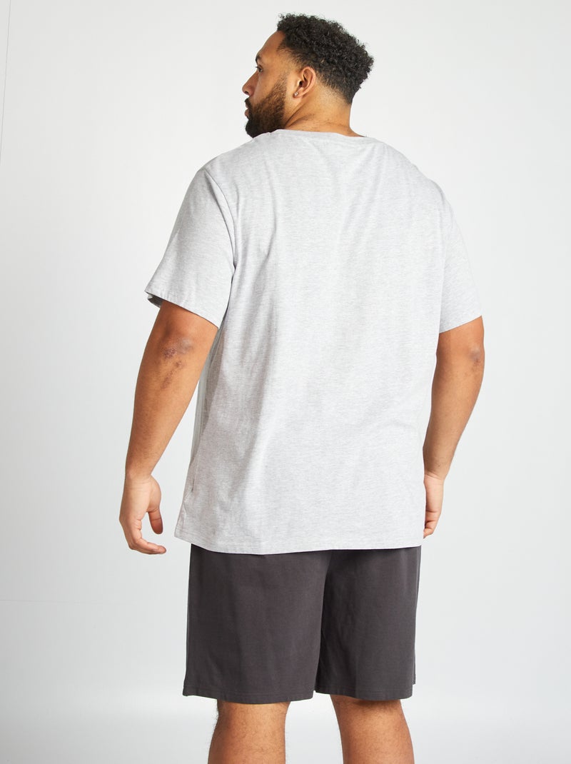 Pigiama corto 'Super Mario' 'Nintendo' GRIGIO - Kiabi