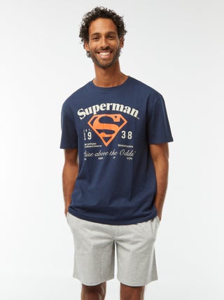 Pigiama corto 'Superman' 'DC Comics' - 2 pezzi