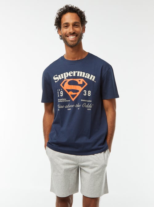 Pigiama corto 'Superman' 'DC Comics' - 2 pezzi - Kiabi