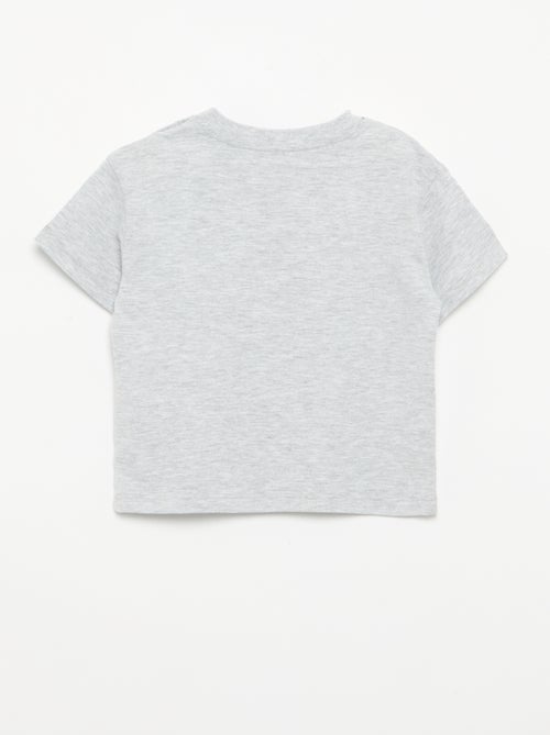 Pigiama corto + T-shirt - 2 pezzi - Kiabi