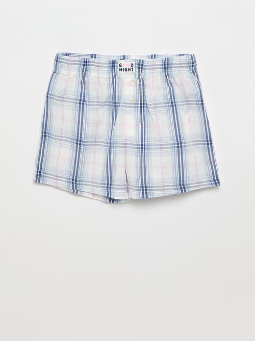 Pigiama corto t-shirt + pantaloncini - 2 pezzi - Kiabi Pigiama corto t-shirt + pantaloncini - 2 pezzi - Kiabi