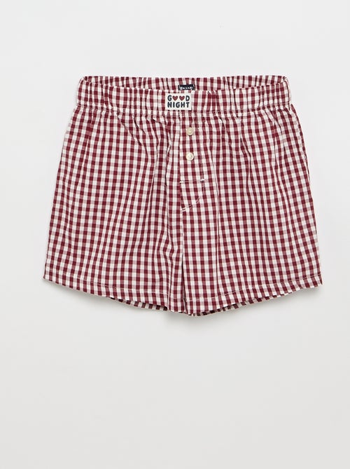 Pigiama corto t-shirt + pantaloncini - 2 pezzi - Kiabi Pigiama corto t-shirt + pantaloncini - 2 pezzi - Kiabi
