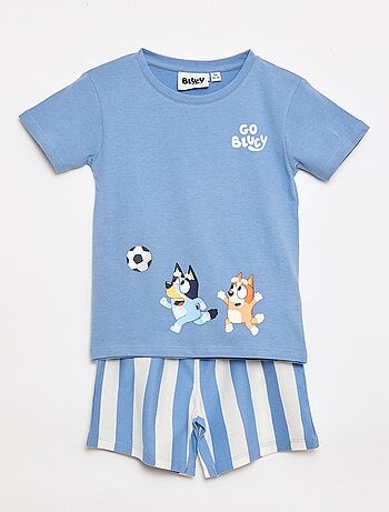 Pigiama corto t-shirt + pantaloncini 'Bluey' - 2 pezzi