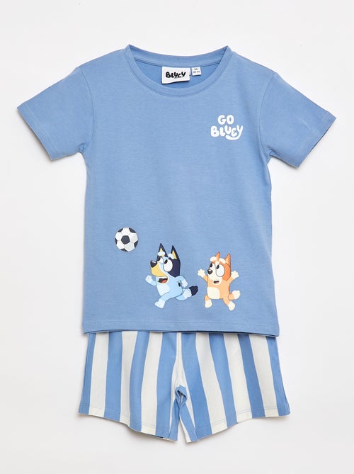 Pigiama corto t-shirt + pantaloncini 'Bluey' - 2 pezzi - Kiabi