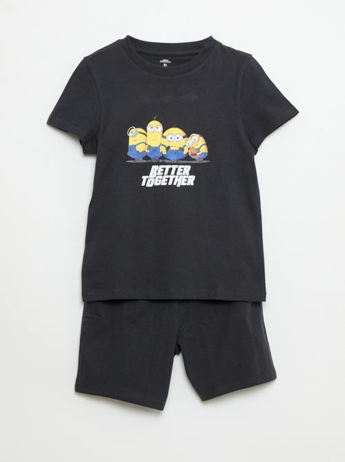 Pigiama corto t-shirt + pantaloncini 'Minions' - 2 pezzi - Kiabi