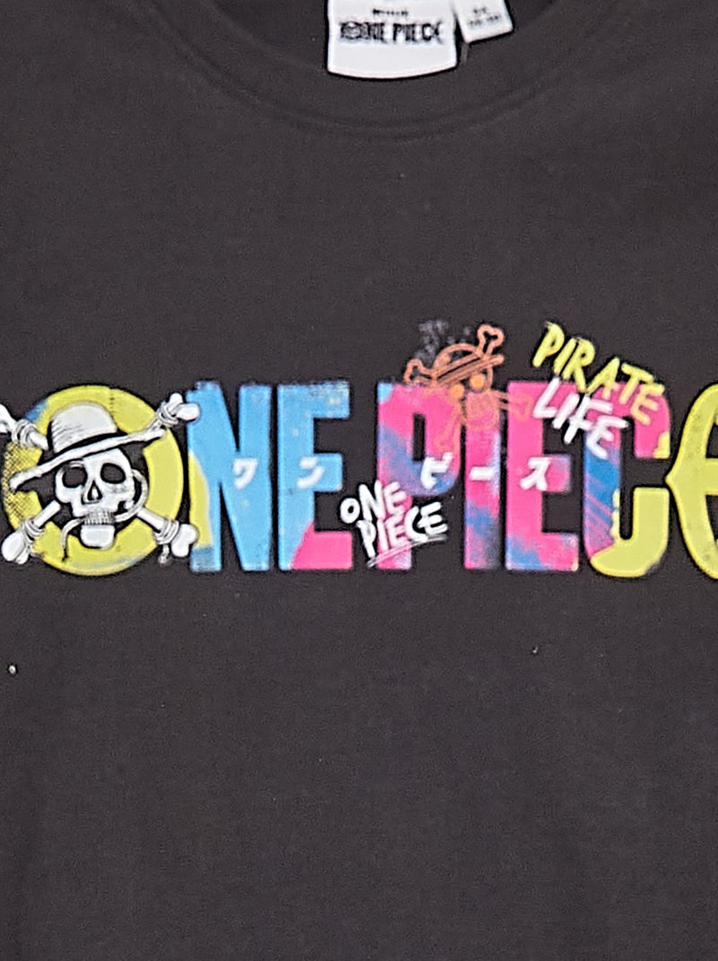 Pigiama corto t-shirt + pantaloncini 'One Piece' - 2 pezzi NERO - Kiabi