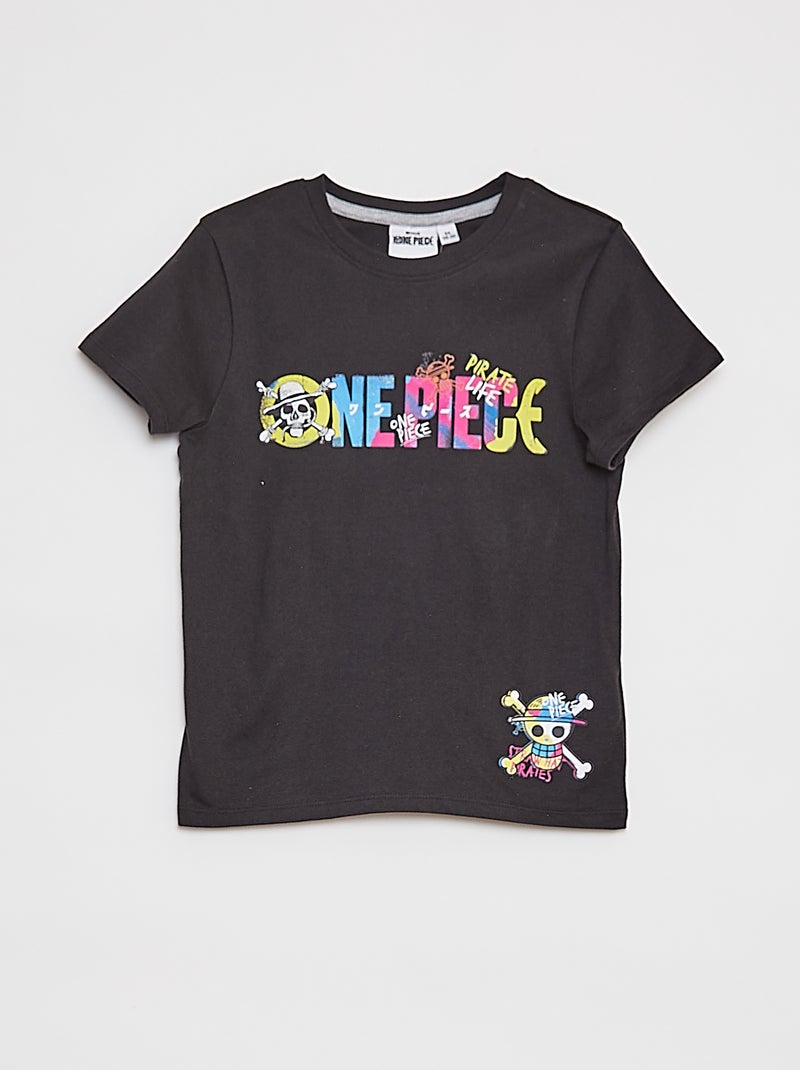 Pigiama corto t-shirt + pantaloncini 'One Piece' - 2 pezzi NERO - Kiabi