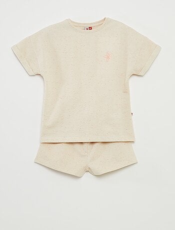 Pigiama corto t-shirt + shorts - 2 pezzi