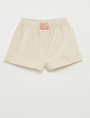 Pigiama corto t-shirt + shorts - 2 pezzi