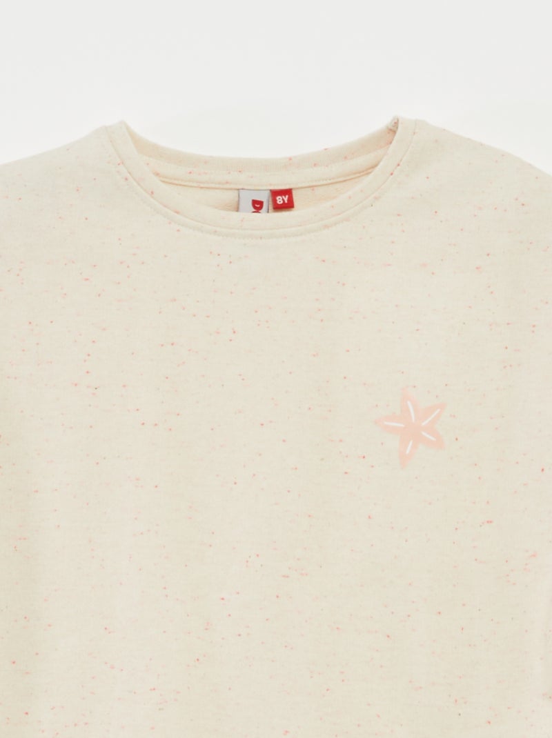 Pigiama corto t-shirt + shorts - 2 pezzi BEIGE - Kiabi