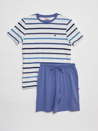Pigiama corto t-shirt + shorts - 2 pezzi
