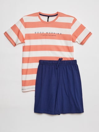 Pigiama corto t-shirt + shorts - 2 pezzi