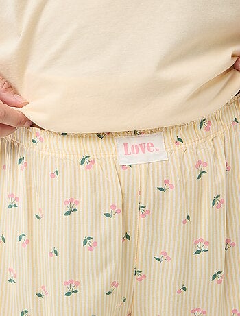 Pigiama corto t-shirt + shorts - 2 pezzi