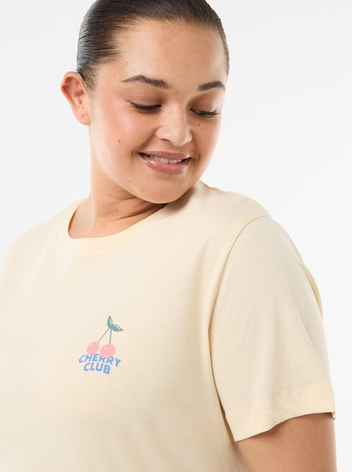 Pigiama corto t-shirt + shorts - 2 pezzi - Kiabi