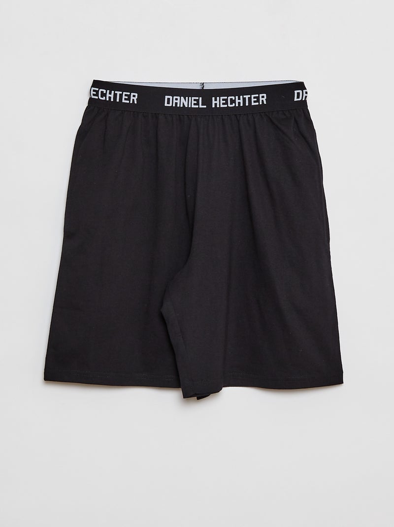 Pigiama corto t-shirt + shorts - 2 pezzi NERO - Kiabi