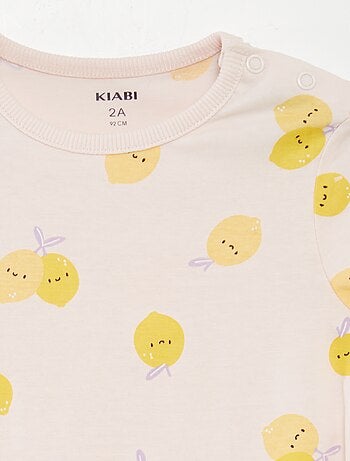 Pigiama corto t-shirt + shorts - 2 pezzi
