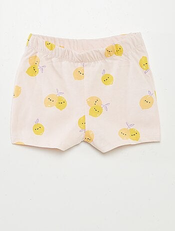 Pigiama corto t-shirt + shorts - 2 pezzi
