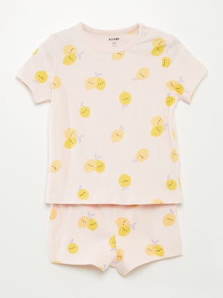 Pigiama corto t-shirt + shorts - 2 pezzi
