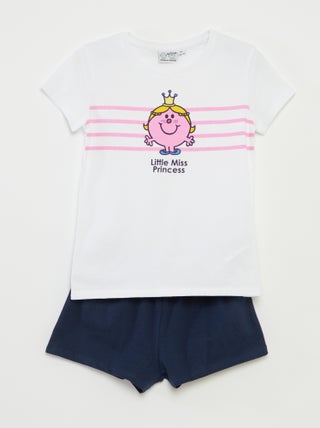 Pigiama corto t-shirt + shorts - 2 pezzi