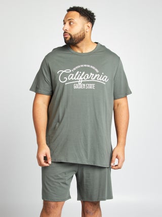Pigiama corto t-shirt + shorts - 2 pezzi