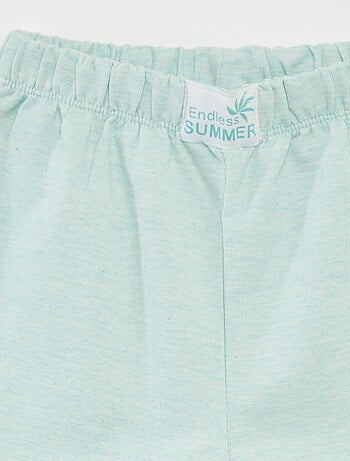 Pigiama corto t-shirt + shorts - 2 pezzi
