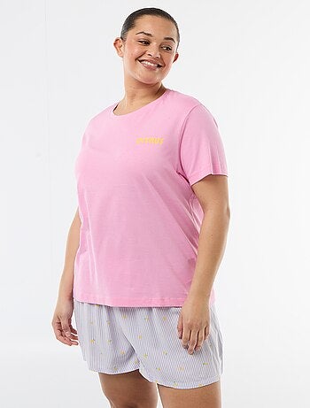 Pigiama corto t-shirt + shorts - 2 pezzi