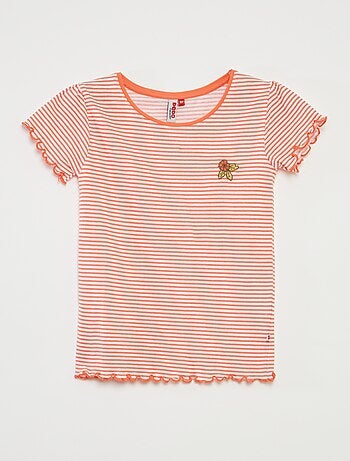 Pigiama corto t-shirt + shorts a righe - 2 pezzi