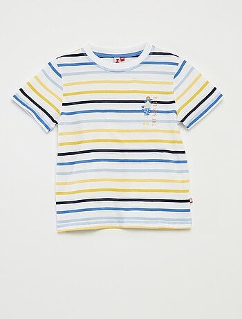 Pigiama corto t-shirt + shorts a righe - 2 pezzi