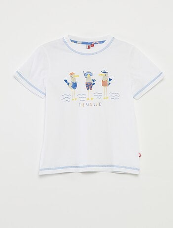 Pigiama corto t-shirt + shorts con stampa - 2 pezzi