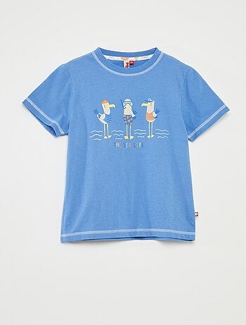 Pigiama corto t-shirt + shorts con stampa - 2 pezzi