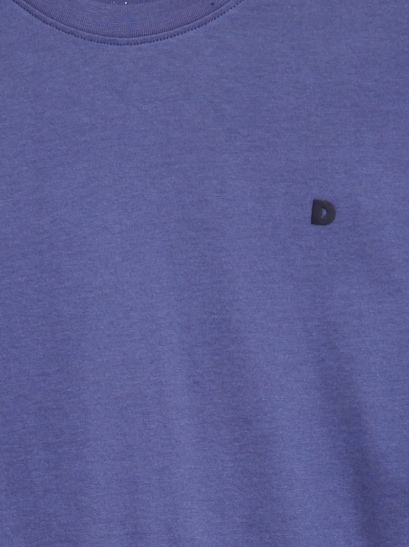 Pigiama corto t-shirt + shorts in jersey - 2 pezzi BLU - Kiabi