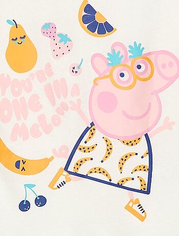 Pigiama corto t-shirt + shorts 'Peppa Pig' - 2 pezzi