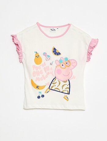 Pigiama corto t-shirt + shorts 'Peppa Pig' - 2 pezzi