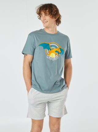 Pigiama corto t-shirt + shorts 'Pokemon' - 2 pezzi