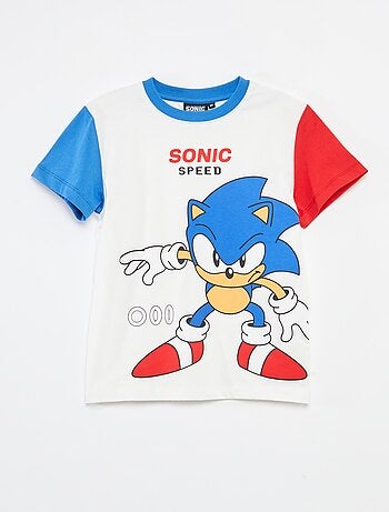 Pigiama corto t-shirt + shorts 'Sonic' - 2 pezzi