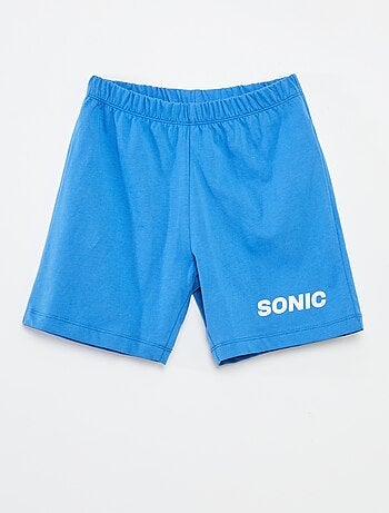 Pigiama corto t-shirt + shorts 'Sonic' - 2 pezzi