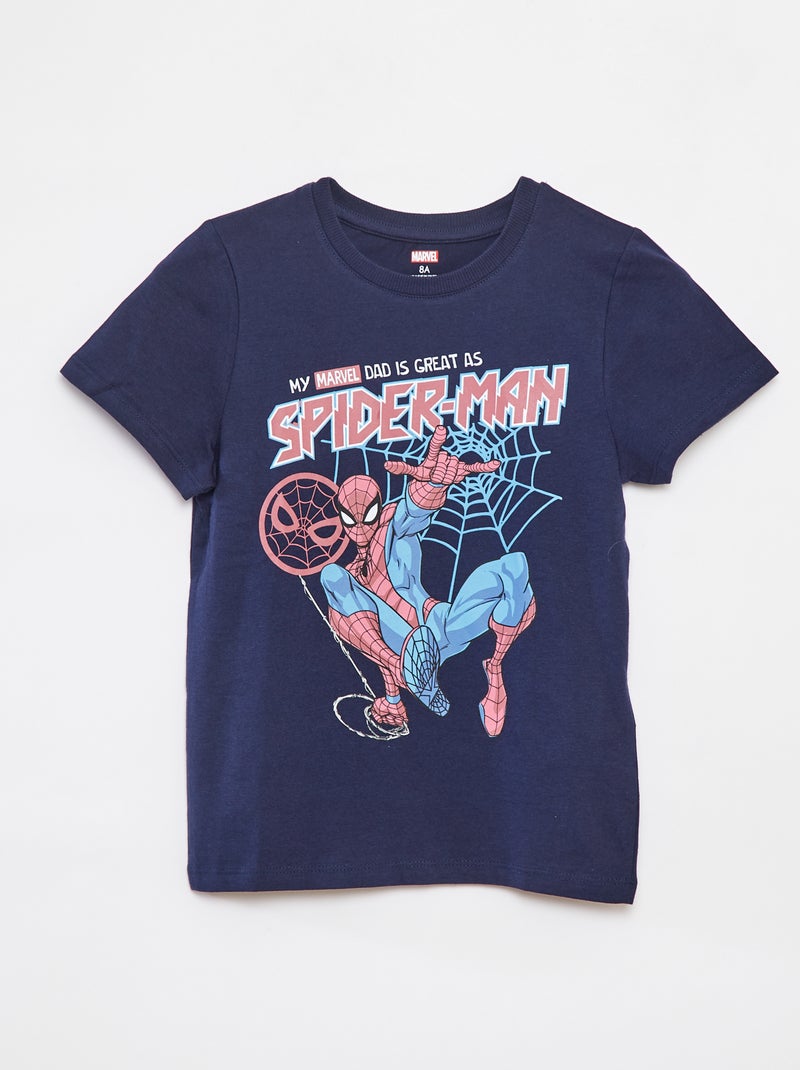 Pigiama Bambino Marvel - Confezione Da 2 Set, Cotone E Poliestere, Estate, Spiderman - Foto 3
