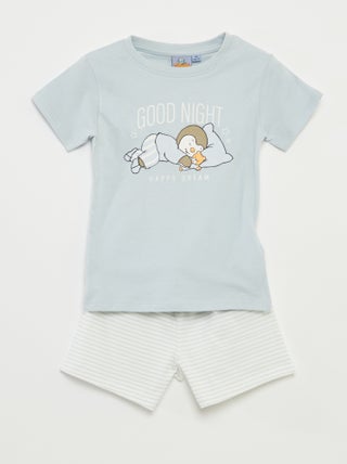 Pigiama corto t-shirt + shorts 'Tchoupi' - 2 pezzi