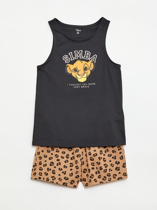 Pigiama corto + T-shirt "Simba" "Disney" - Kiabi