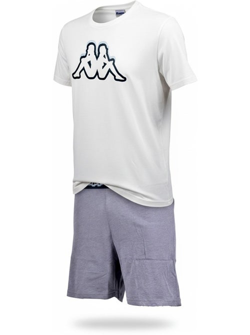 Pigiama Corto Uomo Cotone KAPPA - Kiabi Pigiama Corto Uomo Cotone KAPPA - Kiabi
