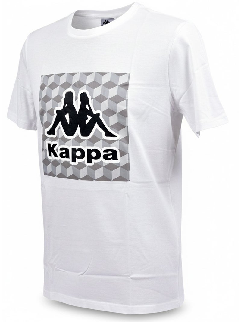 Pigiama Corto Uomo KAPPA Cotone Bianco - Kiabi