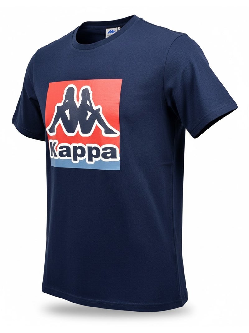 Pigiama Corto Uomo KAPPA Cotone Blu grigio - Kiabi