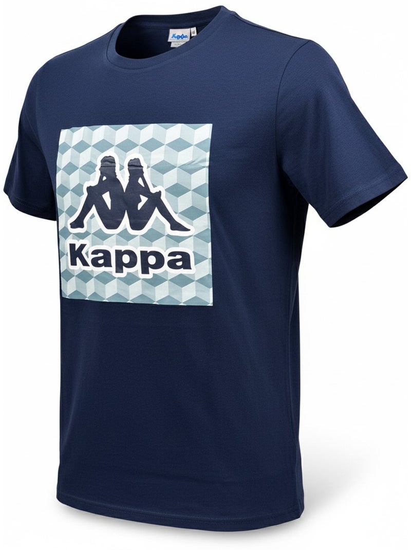 Pigiama Corto Uomo KAPPA Cotone Blu marino - Kiabi