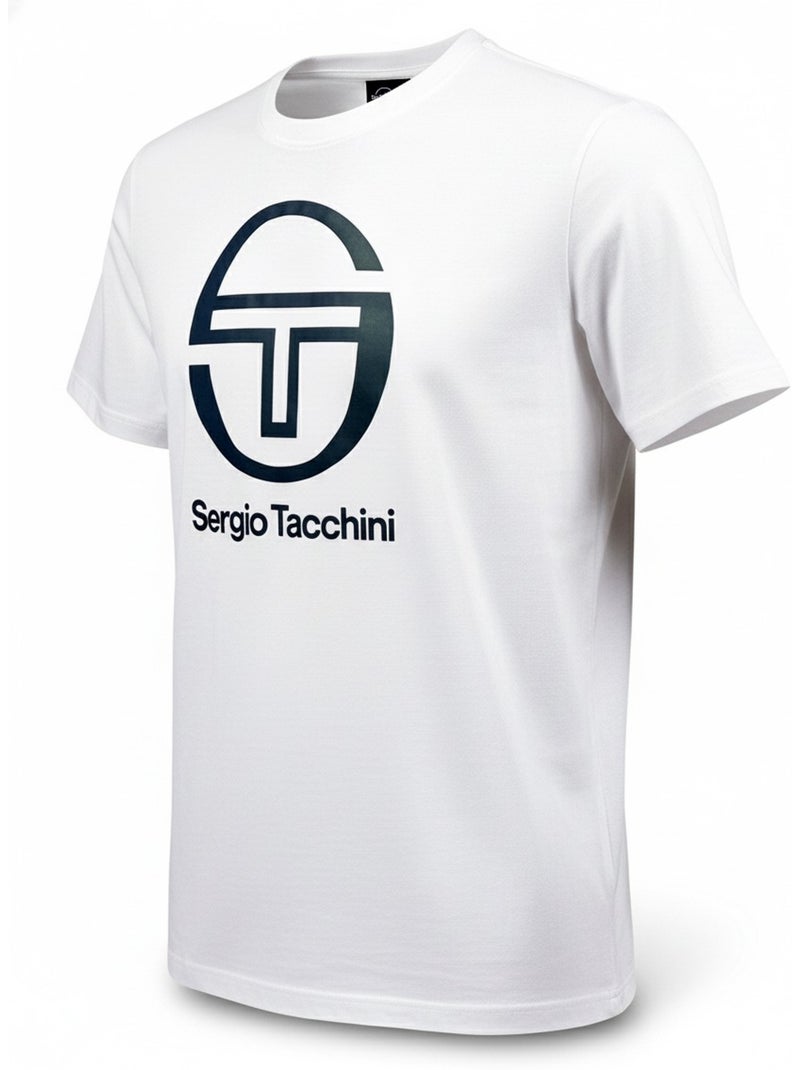 Pigiama Corto Uomo SERGIO TACCHINI Bianco/Jeans - Kiabi