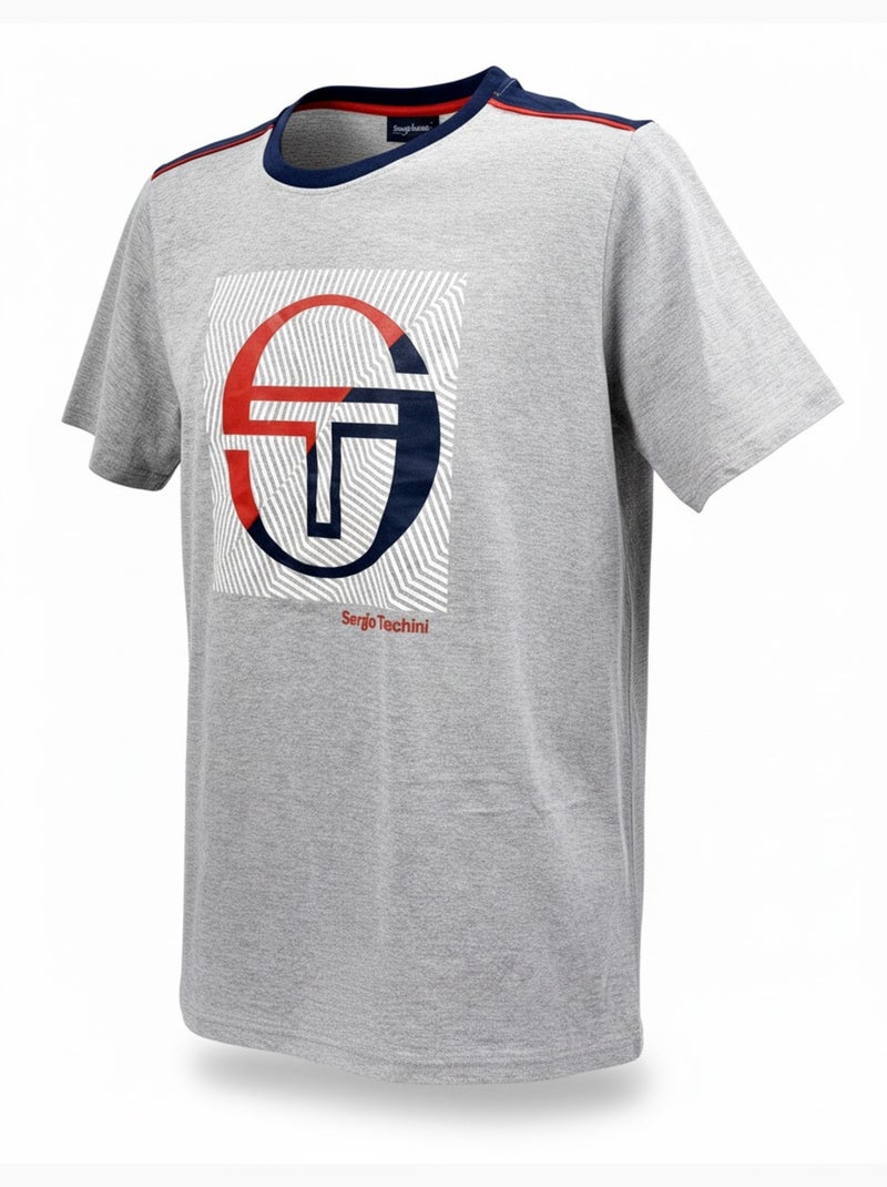 Pigiama Corto Uomo SERGIO TACCHINI Grigio blu marino - Kiabi